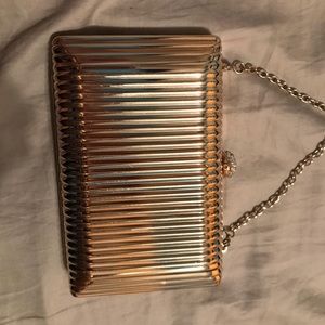 Gold clutch